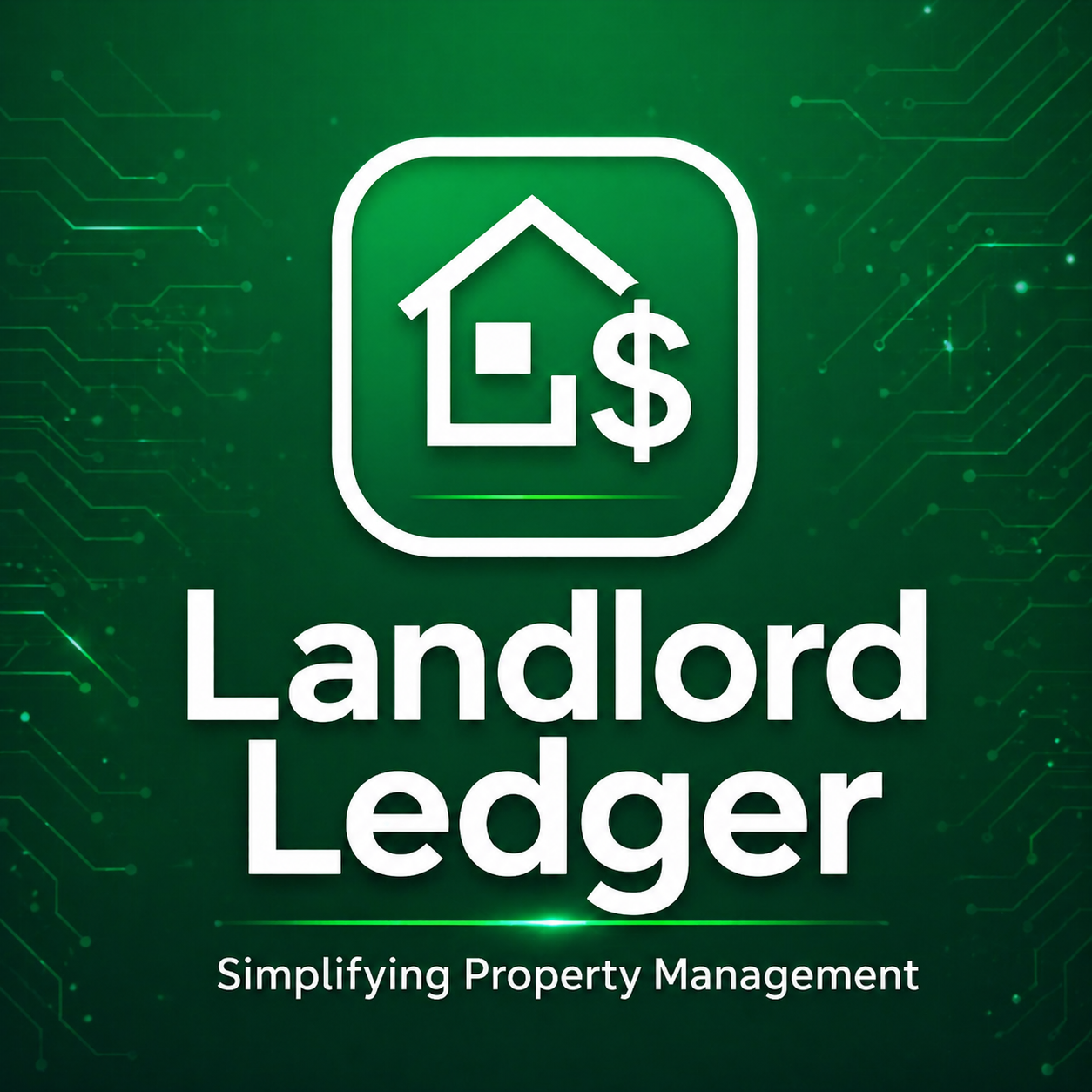 Landlord Ledger logo background